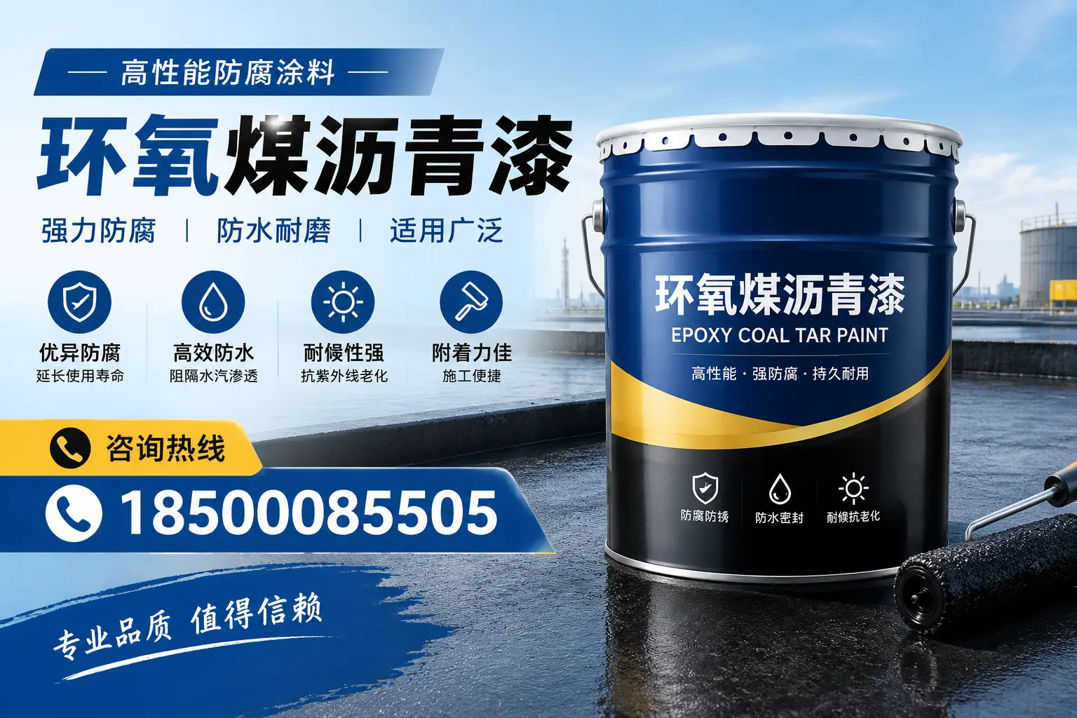 环氧煤沥青漆的主要成分与功能，濮阳用户深度了解